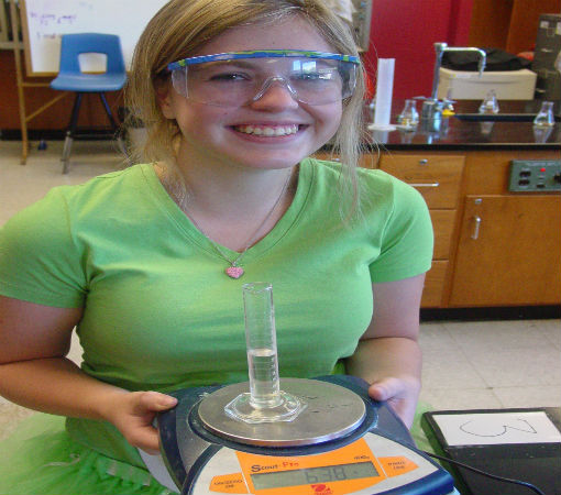 Density of a liquid